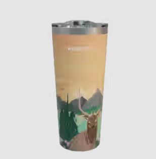 22oz Alberta Travel Mug, Stainless Steel