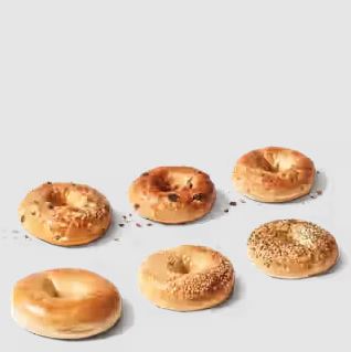 6 Assorted Bagels