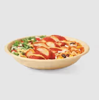BBQ Chicken Loaded Bowl with Cheese
