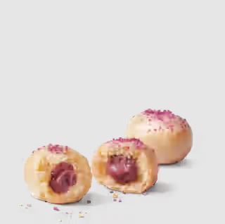 Blueberry Cheesecake Filled Timbit