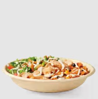 Cilantro Lime Chicken Loaded Bowl with Cheese