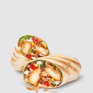 Cilantro Lime Chicken Loaded Wrap with Cheese