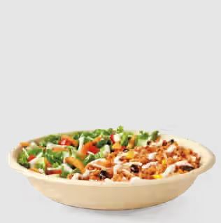 Cilantro Lime Veggie Loaded Bowl with Cheese