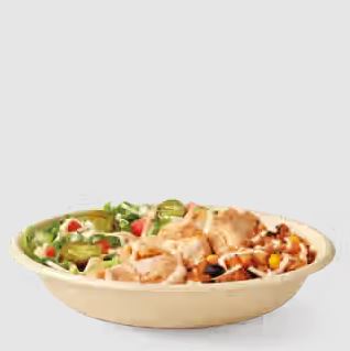 Habanero Chicken Loaded Bowl with Cheese