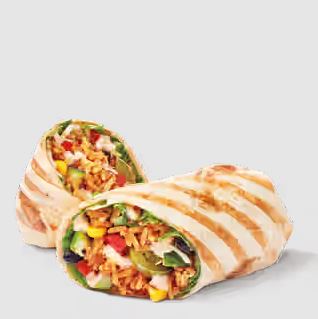 Habanero Veggie Loaded Wrap with Cheese