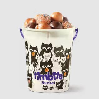 Halloween Timbits Bucket - Black Cat w Timbits®
