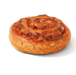 Red Pepper & Swiss Savoury Pinwheel