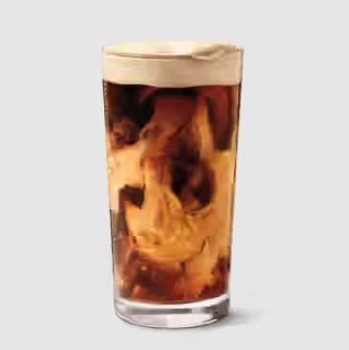 Roasted Hazelnut Cold Brew with Espresso Cold Foam