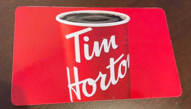How to Use Tim Hortons Gift Card